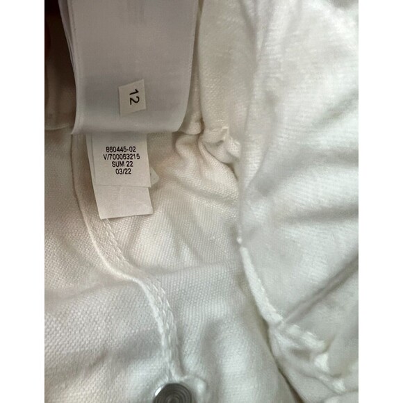 Banana Republic Paperbag Shorts  Women's Size 4  NWOT  Super High-Rise  Ivory - Picture 8 of 9